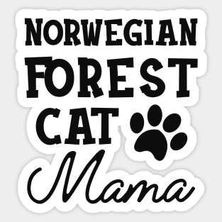 Norwegian Forest Cat Mama Sticker